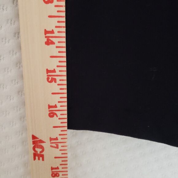 Lululemon Gather and Crow Crop Leggings Black Pink Ankle Slit Women's Size 4 - Picture 4 of 8